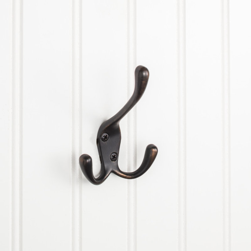 Metal Wall Hook, Brushed Oil Rubbed Bronze