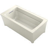 Archer 61.75" x 31.75" Soaking Bathtub