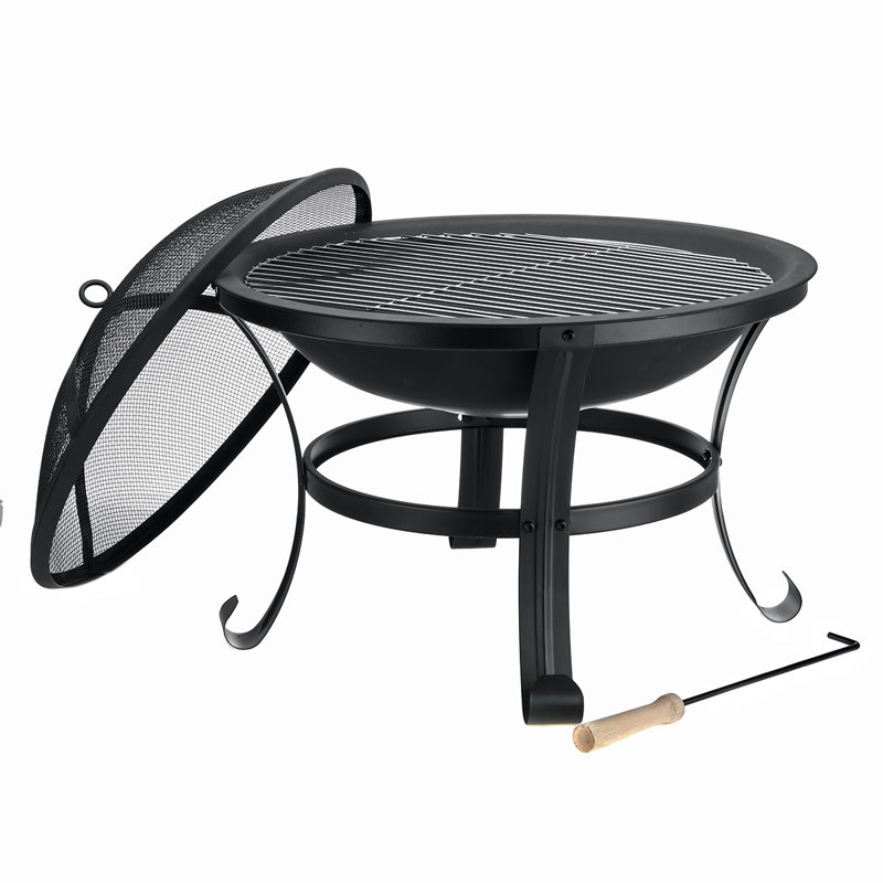 Noelia Round Wood Burning Smokeless Fire Pit