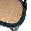 Chaise de salle à manger en bois massif cross back Leff