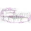 Bookcase Bed Without Mattress Solid Wood Pine-694463417-694463422