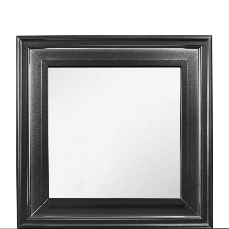 CROCODILE METALLIC GREY MIRROR
