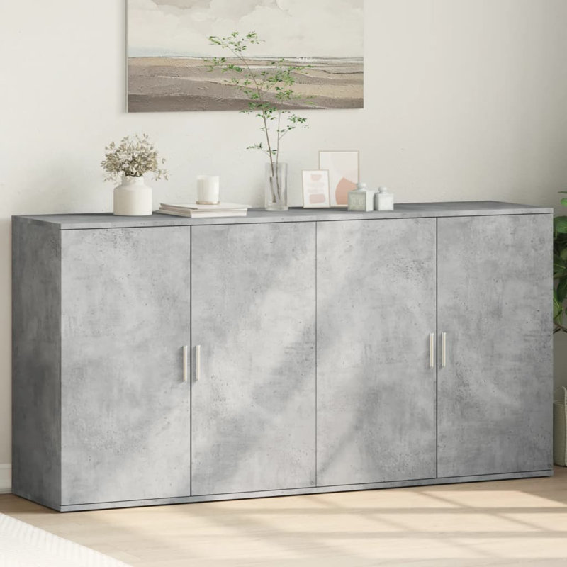 Sharaea Accent Cabinet, Concrete Grey