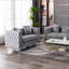 Causeuse en velours Lorreto