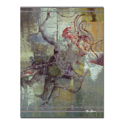 « zodiac study », impression sur toile