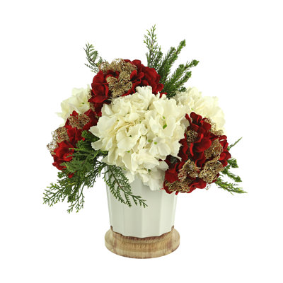 Holly Faux Floral in Vase