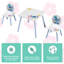 Disney Stitch Table and Chair Set - (2 Chairs Included) - Ideal for Arts & Crafts, Snack Time, Homeschooling, Homework & More