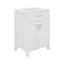 Ensemble de meuble-lavabo moderne avec lavabo en céramique 48 po, armoire de rangement pour lavabo avec tiroir rabattable et tablettes à double couche-1511381823