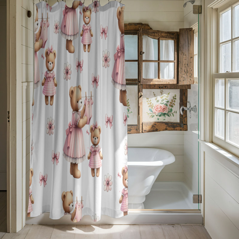 Rideau de douche Maternal Hug - Maternal, H 74 po x l 71 po