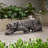 LEOPARD LIGHTWEIGHT CONCRETE BENCH