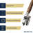 Knife Sharpener - Handheld Manual Sharpening Tool for Fixed Blades, Pocketknives, and Kitchen Knives - Blade Sharpener with Rotating Steel Sharpening Discs and Bubinga Handle by Kings County Tools