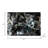 Abstract Metallic Tempered - Unframed Painting on Canvas