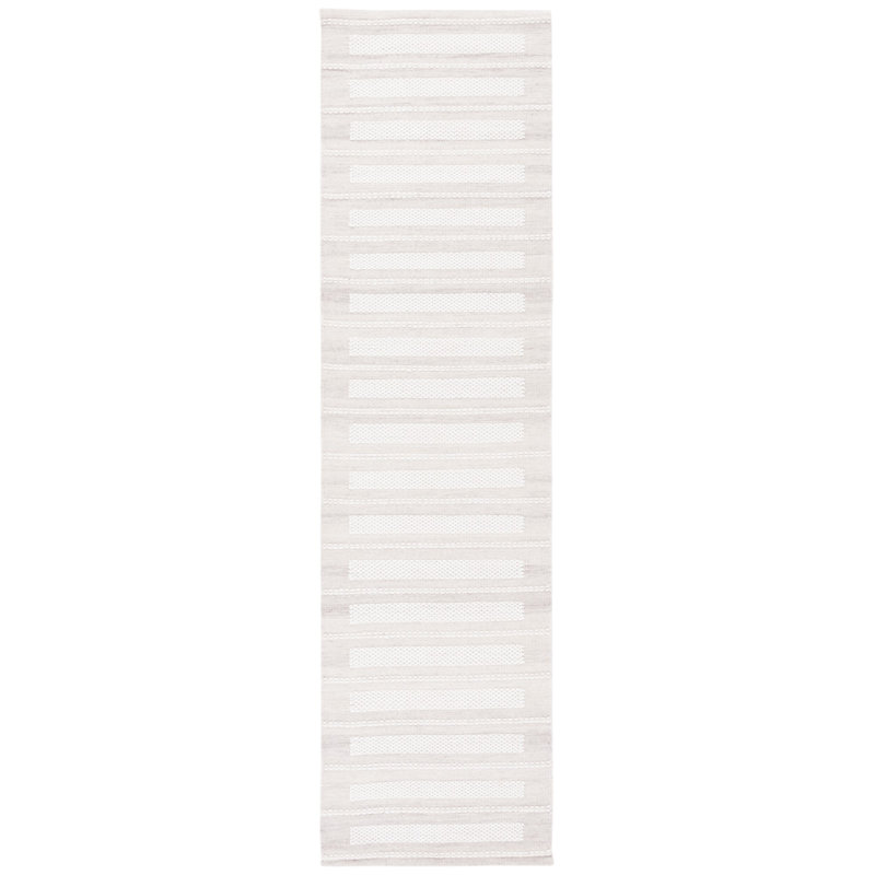 Tarazi Hand Woven Pet Striped Rug, Runner 2'3" x 8'
