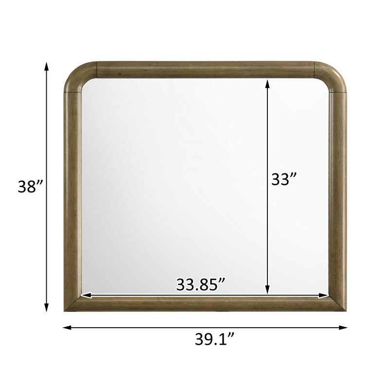 Dresser Mirror Nutmeg
