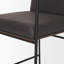 Tabouret de bar et de comptoir en cuir véritable Sidney-1329357496