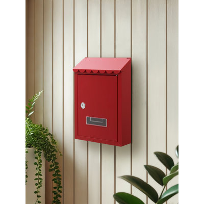 Stallings Steel Wall Mounted Post Box