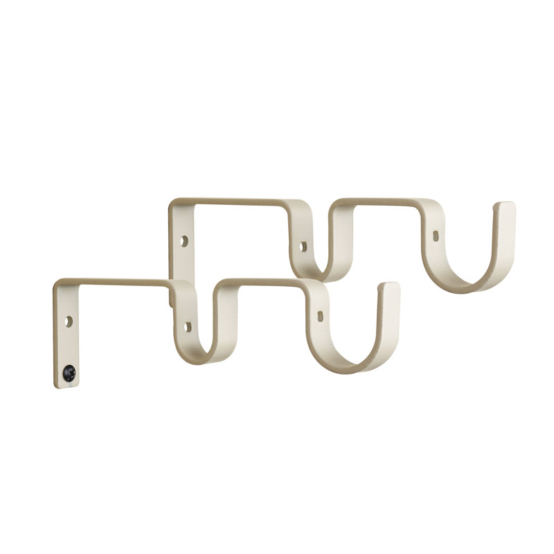 Petree Steel Mounting Bracket, French White