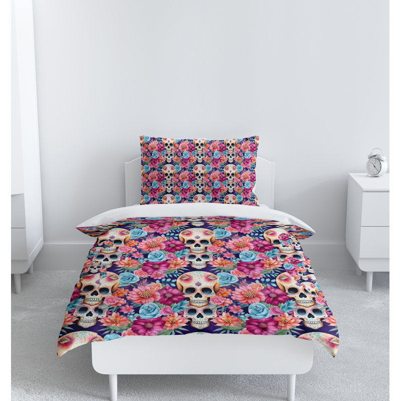 Modern & Contemporary Polyester Duvet Cover, King Duvet Cover + 2 King Shams