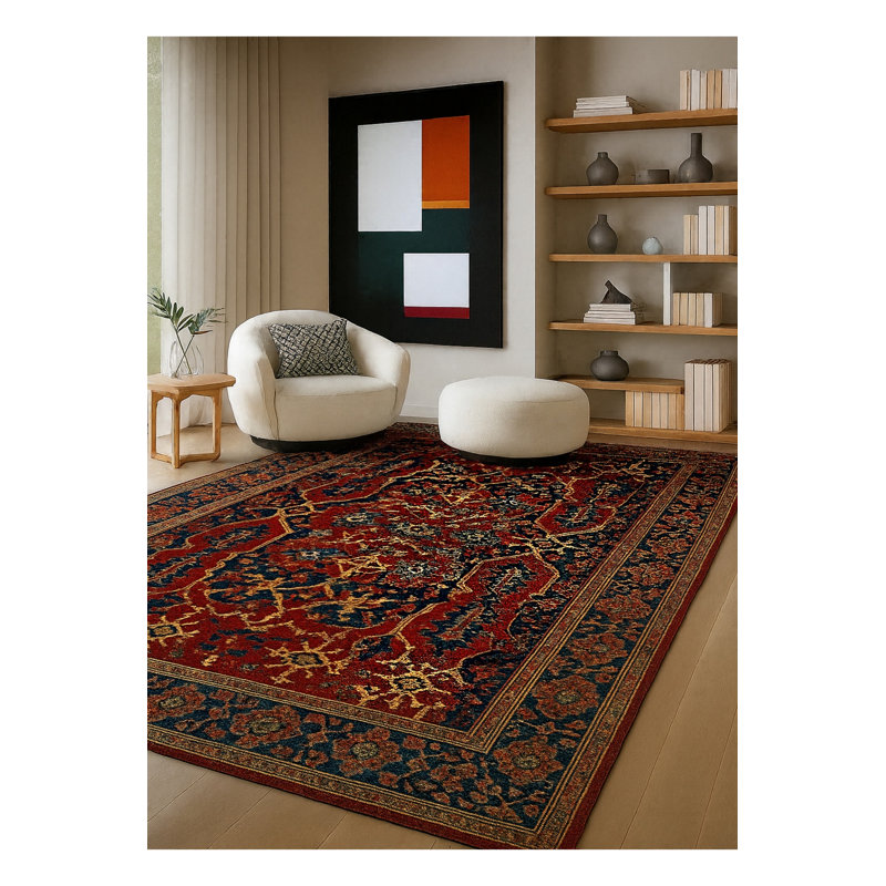 Tapis gris tissé traditionnel Mosso, 3'3" x 9'10"
