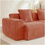 Repose-pieds Harrison - rouge velours-1337957588