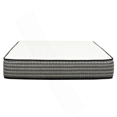 12" Queen Size Hybrid Mattress, Plush Top Gel-Memory Foam & Pocket Spring Mattress, Cooling Technology, Low Motion Transfer