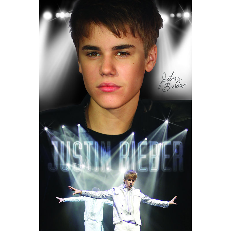 « justin bieber », impression sur papier