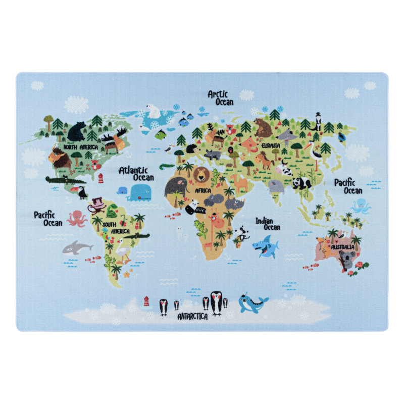 Griego Abstract Flatweave Area Rug, Rectangle 80 x 120cm