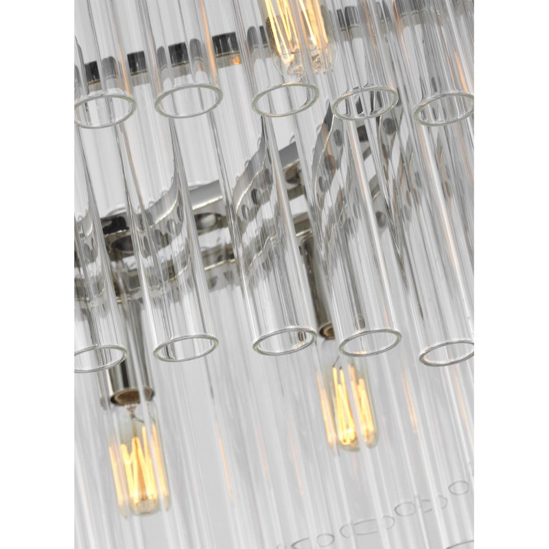 Beckett 12 - Light Chandelier, Polished Nickel