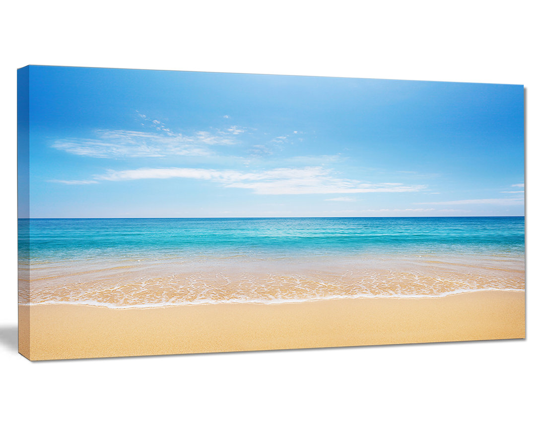 " Calm Blue Sea And Sky " Design Art 