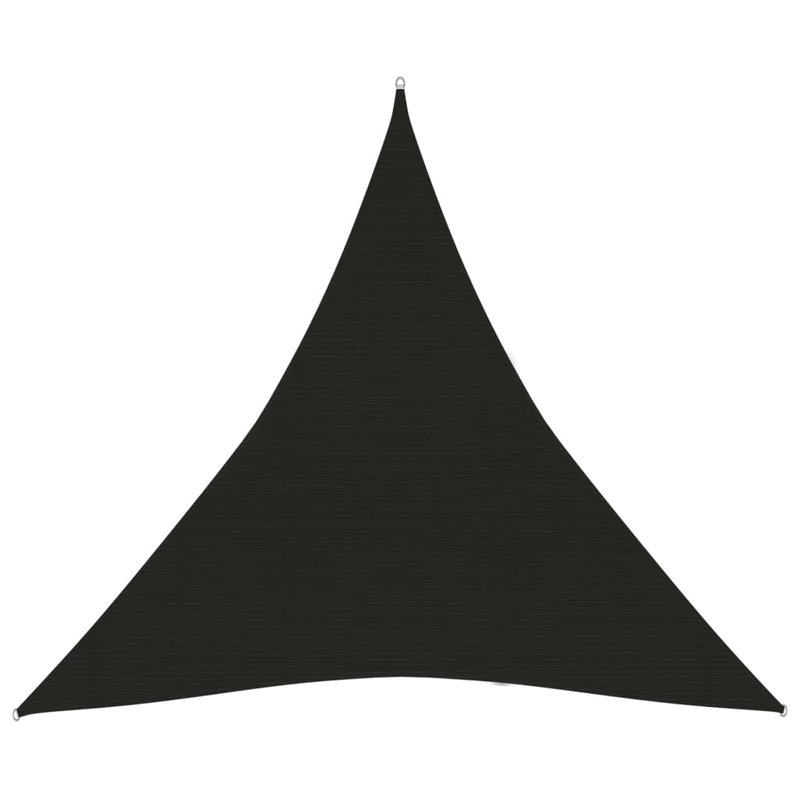 Dakota Fields 600cm W x 600cm D Plastic Cover Retractable Freestanding Awning, Black