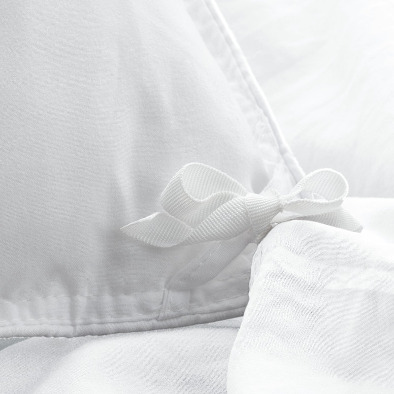 Sandwashed Duvet Cover Set, White, Super King