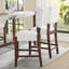 Ensemble de 2 tabourets de bar Mid-Century modernes de 40,4 pouces avec dossier, revêtus de lin, pour la cuisine et la salle à manger, beige-1338027042-1338027040