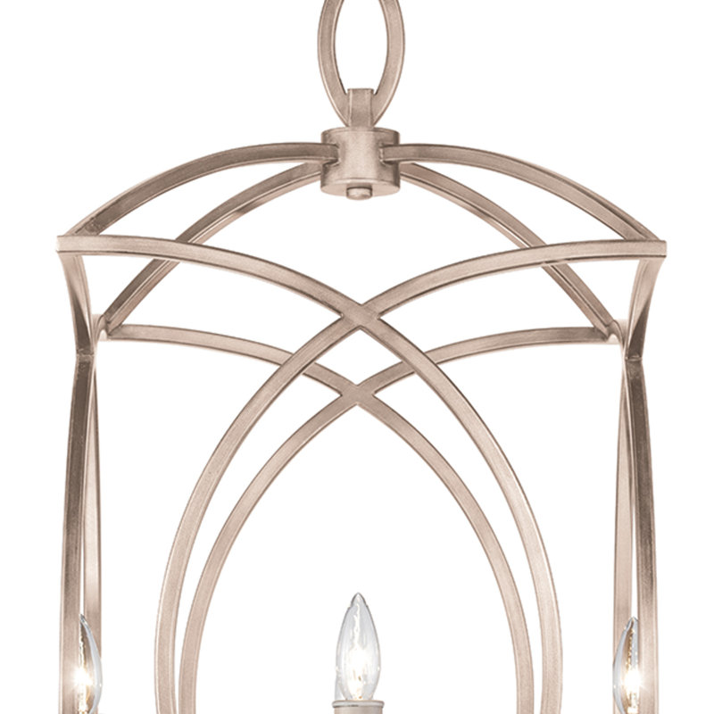 Cienfuegos 4 - Light Chandelier, Weathered Gray Patina
