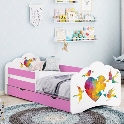 Calabrese European Toddler Bed Frame with Drawers