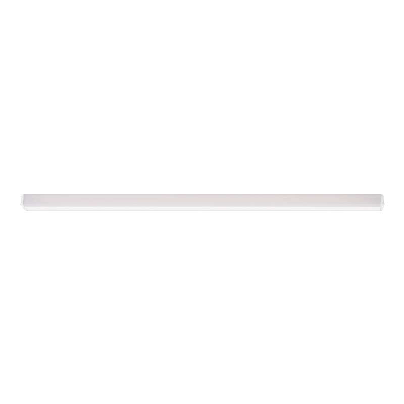 Lightstick Single Light Aluminum Dimmable LED Flush Mounted Sconce, 25" W, White