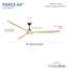 Ventilateur de plafond intelligent 84 "Pierce-116794752-116794757