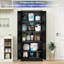 Armoire de cuisine en métal Mikenlee Makeace - Étagères de rangement réglables, armoire en acier blanc de 155 cm de haut pour cuisine/garde-manger/salle de bain/buanderie, robuste et autoportante-1407530794