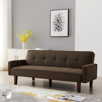 Heidine Upholstered 74.8'' Sleeper Sofa