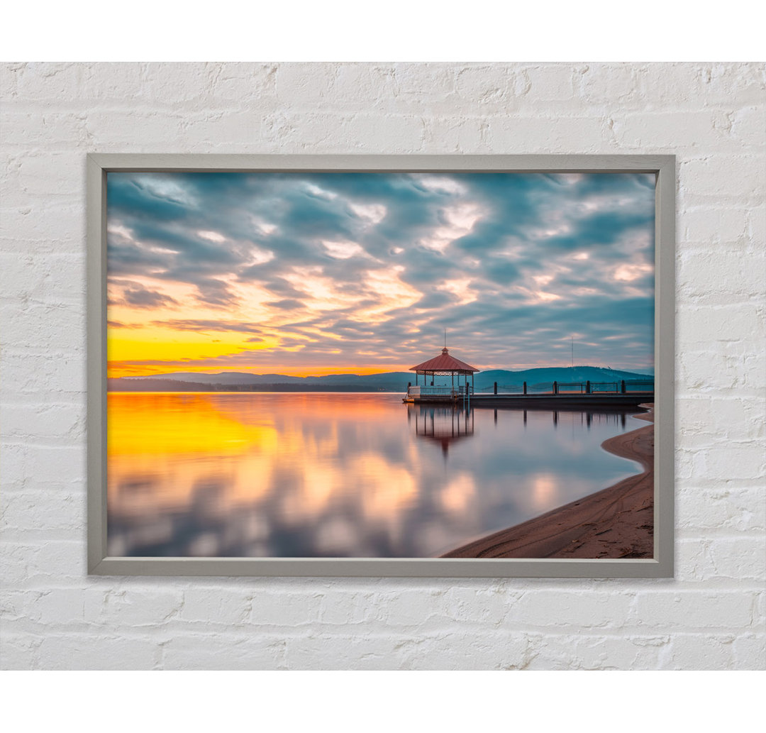 Stage On The Pier - Einzelner Bilderrahmen Kunstdrucke auf Leinwand