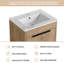 Ensemble de meuble-lavabo simple 24 po avec plateau en céramique Diandrea-741408464-741408476