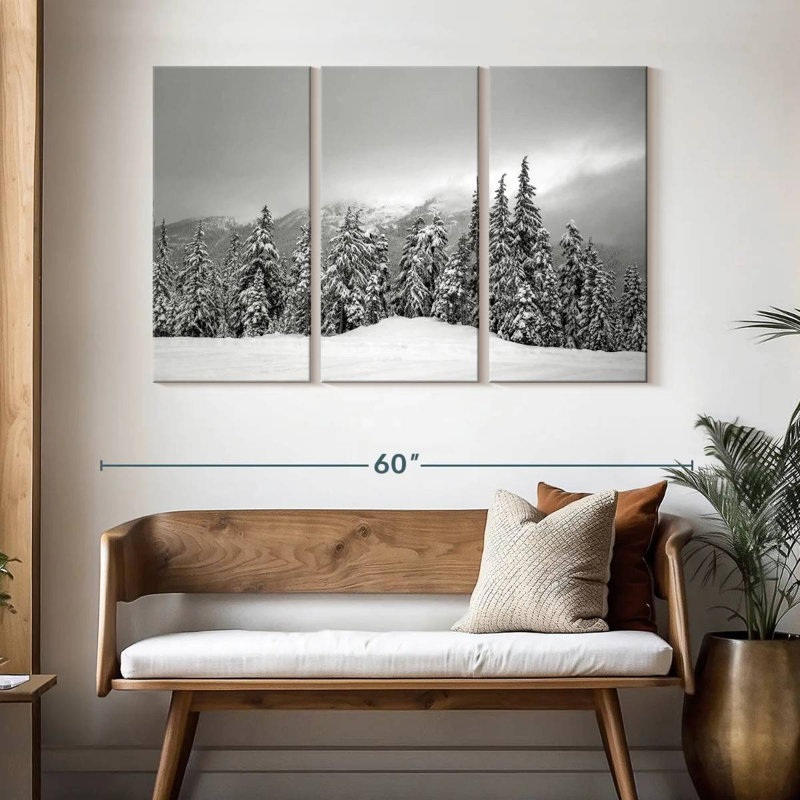 Paysage d'hiver Alvord Whistle, H 32 po x l 50 po