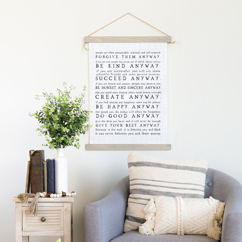 Wall Decor on Medium Density Fiberboard (MDF), 22" H x 38" W x 1.5" D