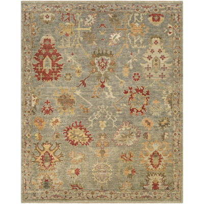 Ghazni Handmade Wool Abstract Area Rug
