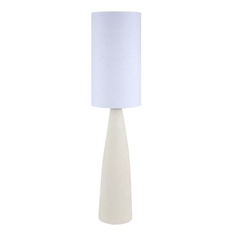 Lampe sur pied 51,5 po Caylon, Blanc