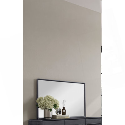 Miroir rectangulaire en bois