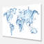 « world map water splash », impression-35124474-35124476