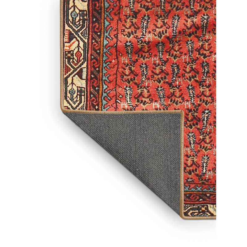Tapis rouge en laine, Rectangle 6 pi x 9 pi