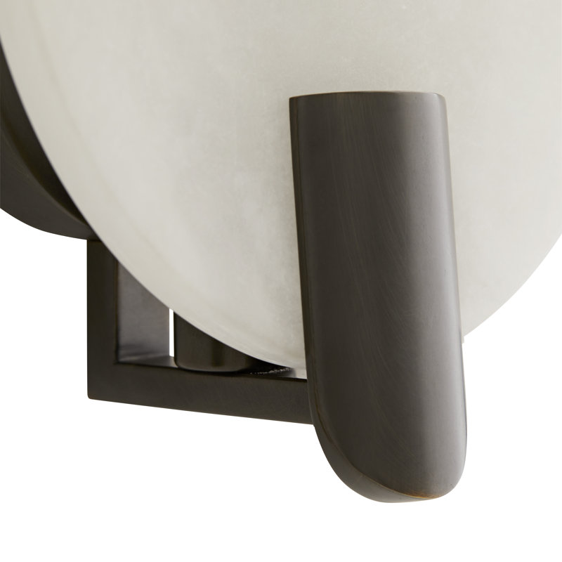 Halette 1 - Light LED Armed Sconce, Bronze