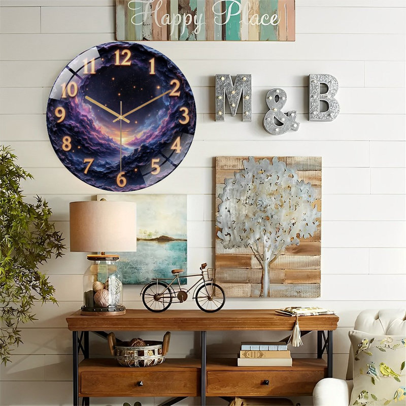 Horloge murale horloge 12 po