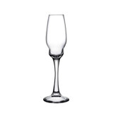 Heads Up Handmade Crystal Flute